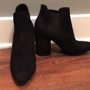 Cole Haan Black Suede Boots